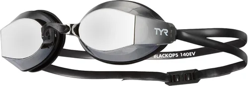 Vista 21 de TYR Gafas de natación para adultos Black Ops 140 EV Reducción de arrastre de perfil bajo Vista periférica de 140 grados Juntas de silicona