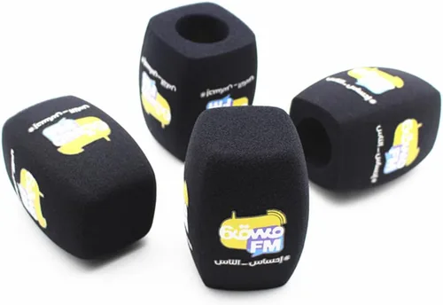 Vista 6 de Fundas de espuma para micrófono, parabrisas de micrófono grande, filtros de espuma para micrófonos de mano, micrófonos de entrevista
