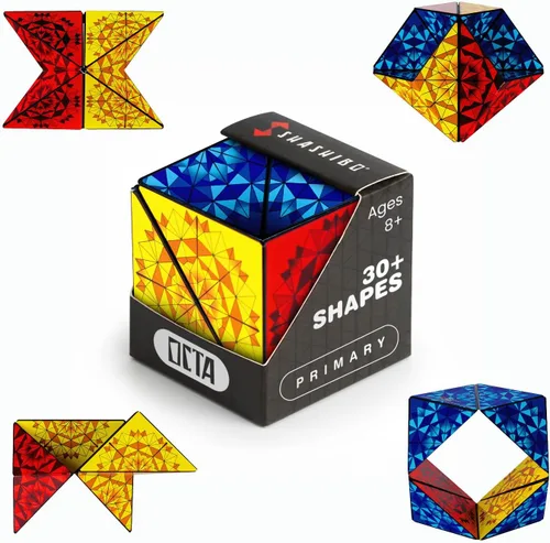 Vista 43 de Shashibo DODECA - Cubo magnético de rompecabezas, juguete para aliviar