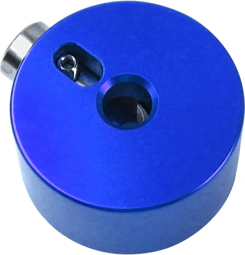 Vista 10 de Tuerca de aleación de aluminio compatible con piezas de instrumentos de percusión (negro)