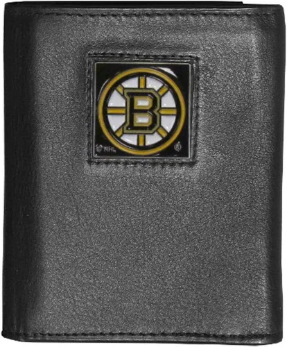 Vista 23 de Siskiyou Sports NHL Executive Cartera de cuero genuino de tres pliegues