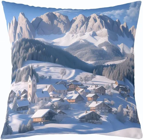 Vista 22 de Manfei Skull Maths Throw Pillow Cover Gothic Style Square Cushion Case Halloween Skeletons Black White Decor Throw Porch Pillows Cases for Couch