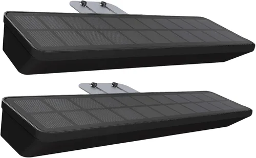 Vista 11 de Brighticonics - Señal de dirección solar con luz – Luz LED iluminada impermeable IP65 – Números de casa fáciles de instalar, encendido automático al