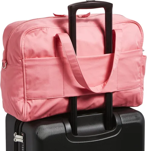 Vista 4 de Vera Bradley Bolsa de viaje Weekender de algodón para mujer