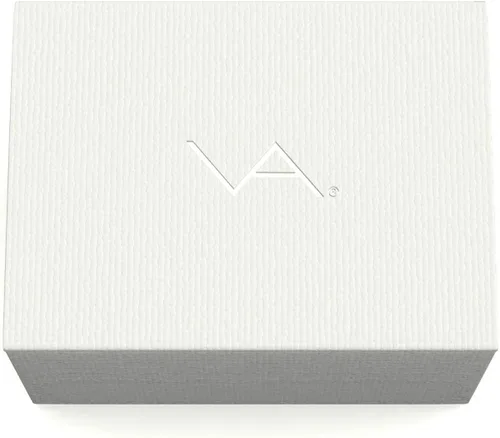 Vista 6 de Vaarya Anillo de compromiso de oro blanco de 14 quilates con diamantes 23 quilates totales certificado AGS GHSI2-I1