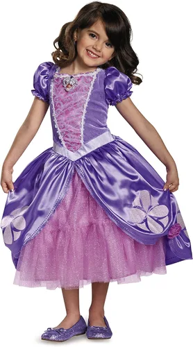 Vista 4 de Disfraz de la Princesa Sofía de Disney Junior de Disguise, S/2T, Rosado