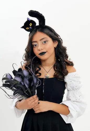 Vista 2 de Disney Diadema novedosa - Diademas de cosplay para Hocus Pocus