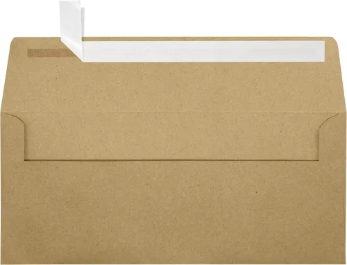 Vista 21 de LUXPaper Sobres de negocios #10 Despegar y prensar 4 1/8 pulgadas x 9 1/2 pulgadas Negro medianoche Texto de 80 libras Cantidad de 1,000