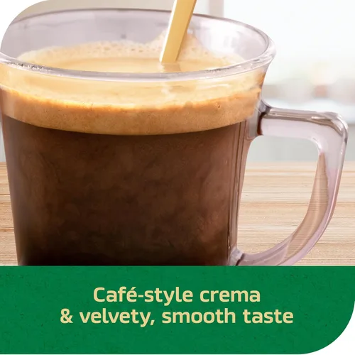 Vista 4 de NESCAFÉ - Café instantáneo espresso descafeinado dorado, tarro de 3.17 onzas Espresso instantáneo descafeinado; frasco individual de 90 g (3.17 oz)