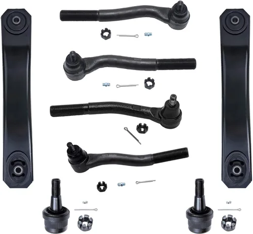 Vista 259 de Detroit Axle - Kit de brazos de control de extremo de 8 piezas para Toyota 2001-2003 Highlander 2002-2003 Camry Lexus ES300, 2 conjuntos de brazos