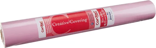 Vista 54 de Con-Tact Brand Creative Covering, forro autoadhesivo para estantes, rollo de vinilo multiusos, fácil de usar y aplicar, 18'' x 9', rojo bombero Rojo