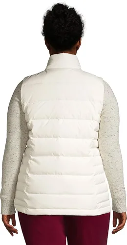 Vista 2 de Lands' End - Campera acolchada, Chaleco ligero con relleno para mujer, ropa de abrigo.