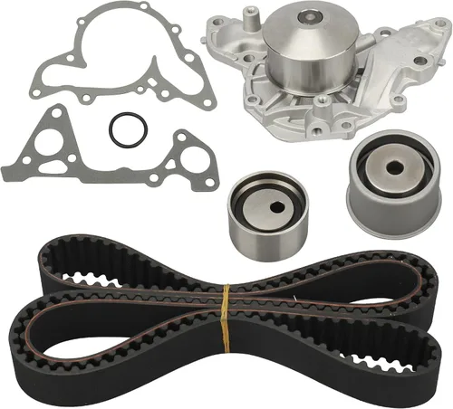 Vista 23 de IRONTEK Kit de correa dentada con bomba de agua para Mazda Miata 1994-2005, 1994-1995 para Mazda MX-3, 1995-1998 para Mazda Protege, 1995-1997