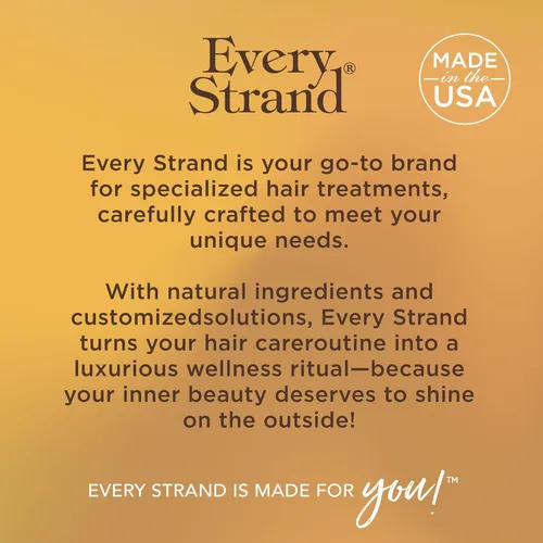 Vista 7 de Every Strand Mascarilla para cabello profundo de karité y aceite de coco, 15 onzas