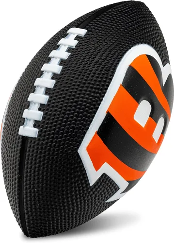 Vista 13 de Franklin Sports NFL - Fútbol americano de espuma para niños, pelota suave de tamaño junior de 8.5 pulgadas con logotipos 3D, perfecta para el día