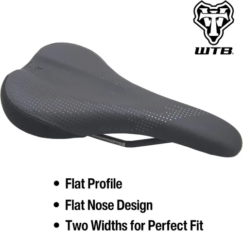 Vista 2 de WTB Koda Mountain Bike Seat (Saddle) - Gravel, Trail & Bikepacking (Medium/Wide, 3 Rail Options)