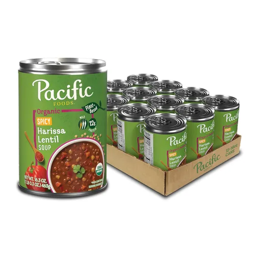 Vista 9 de Pacific Foods Sopa orgánica de tortilla de pollo, lata de 16.3 oz