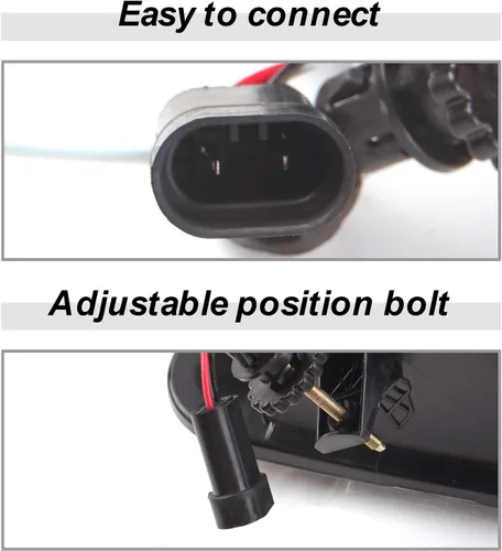 Vista 7 de Tecoom Luz antiniebla LED con luces de circulación diurna compatible con Dodge Ram 1500 2009-2012/Ram 2500 2010-2014/Ram 3500 2010-2012, montaje