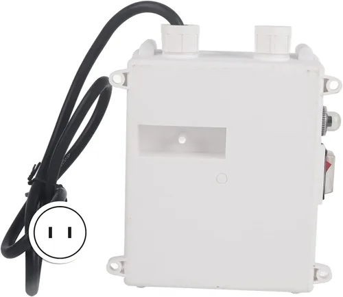 Vista 5 de Caja de control para bombas sumergibles y pozos profundos - Controlador externo (1.5KW, 50uf, 13A, enchufe de EE. UU., 110V)