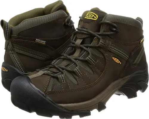 Vista 7 de KEEN Targhee II Botas de senderismo impermeables para hombre AlcatrazFired Brick