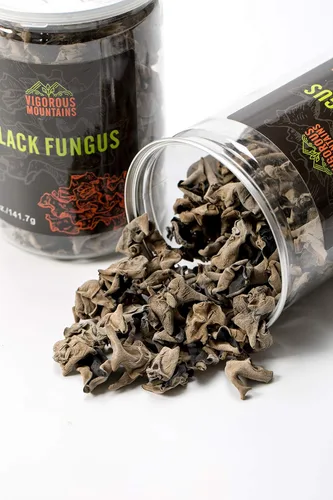 Vista 6 de VIGOROUS MOUNTAINS 5 oz de champiñones de madera secos para cocinar
