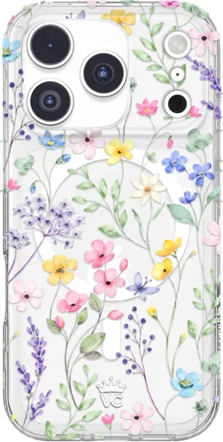 Vista 719 de VELVET CAVIAR Funda para iPhone 15, compatible con MagSafe, probada contra caídas de 10 pies, fundas protectoras de diseño, leopardo color rosa