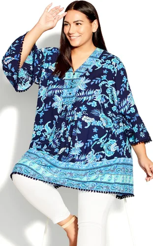 Vista 3 de Túnica de talla grande para mujer Aurora BRD