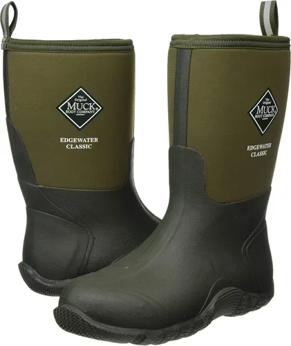 Vista 7 de Muck Boot Mens Muck Edgewater Clásico Mid Moss Hombres