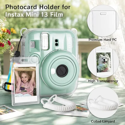 Vista 4 de Funda transparente para cámara instantánea Instax Mini 13 Kit