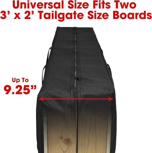 Vista 3 de GoSports Premium Cornhole Carrying Case (Regulation Size or Tailgate Size)