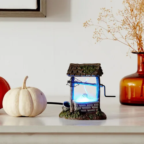 Vista 2 de Department 56 Accesorios para Villages Halloween Haunted Well Lit Figurine, 2.76 pulgadas
