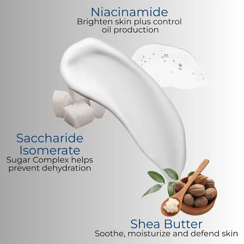 Vista 4 de ATWATER Heavy Armor - Hidratante facial para hombre, fórmula hidratante intensiva y antienvejecimiento con niacinamida y manteca de karité para piel