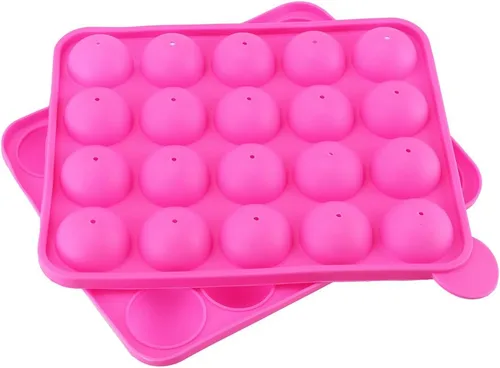 Vista 3 de Decora molde de silicona para pastel pop, Hard Candy, Lollipop y cupcake de fiesta