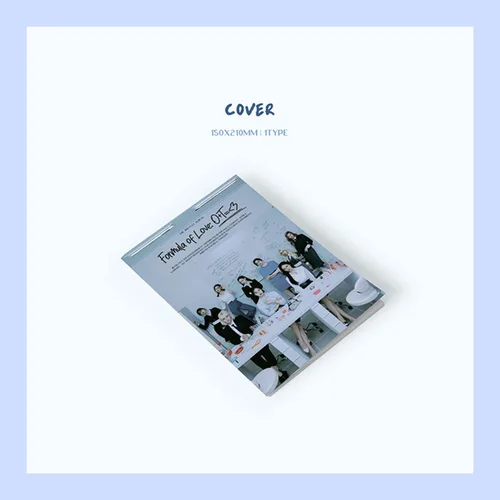Vista 3 de TWICE - 3rd Full Album Formula of Love: O+T= < 3 Result file ver. Cover + Photobook R + Photocard + Twind Photo + Folded Poster + 2 Pin Button