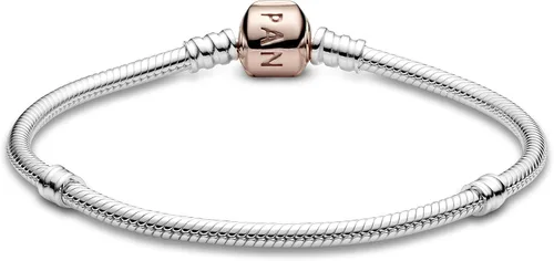 Vista 2 de PANDORA Jewelry Moments Snake Chain Charm Bracelet