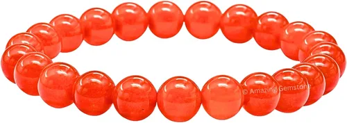Vista 43 de Amazing Gemstone Crystal Bracelet for Women Men's Gifts - Protection Healing Crystal Bracelet - 8mm Gemstone Beaded Stretchable Bracelet Pulseras
