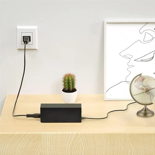 Vista 3 de Adaptador de cable de alimentación de CA para monitor HP 27 pulgadas, 25 pulgadas, 23.8 pulgadas, 23 pulgadas, 21.5 pulgadas, 20 pulgadas, 19 V