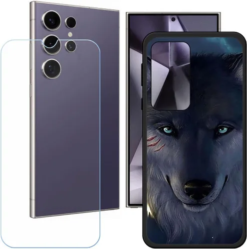 Vista 15 de Funda de TPU para Echoamo C24 Ultra + HD de vidrio templado, carcasa de silicona protectora trasera – 9 dureza anti-arañazos protector de pantalla