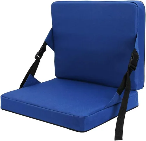 Vista 10 de Indoor & Outdoor Folding Chair Cushion Without Back Support, Foldable Portable Stadium Seat,Chair Cushion for Sports Events, Outing
