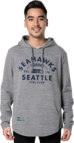 Vista 14 de Ultra Game Sudadera con capucha retro oficial de la NFL para hombre