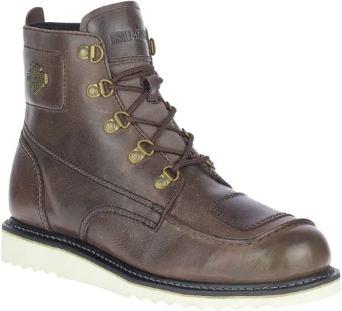 Vista 8 de Harley-Davidson Botas Hagerman de motociclista marrón de 5 pulgadas para hombre