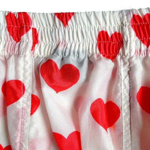 Vista 3 de Royal Silk White Silk Heart Boxers 2.0 Love You Valentine Special - Men's - 100% Silk