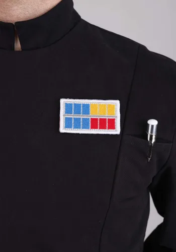 Vista 6 de Disfraz de Oficial Imperial Negro Star Wars Talla Plus para Hombre Multicolor