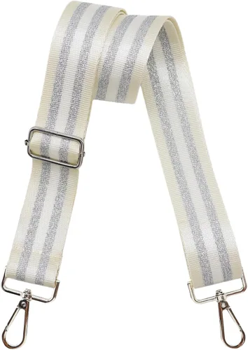 Vista 21 de LVYOUME Correa para bolso, accesorios plateados, correas anchas para bolsa, correa de hombro ajustable para bolsos Hardware negro - oro marrón