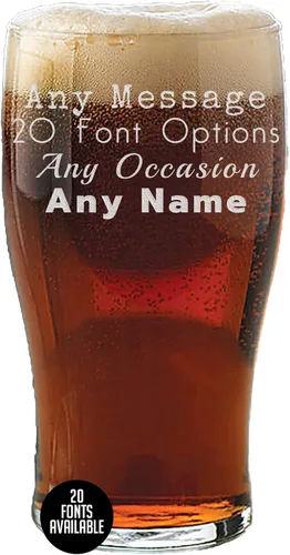 Vista 27 de Vaso de cerveza grabado personalizado de 16 onzas, regalos de Navidad grabados personalizados para hombres, regalos de cumpleaños para papá, regalos