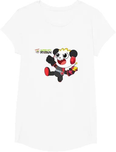 Vista 21 de Ryan's World Super Spy Combo Panda Camiseta, gris, S Asfalto