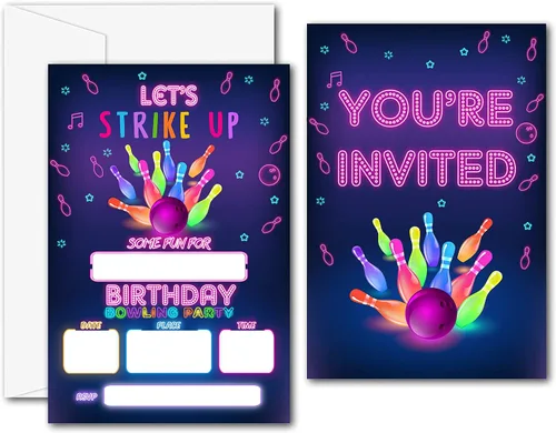 Vista 8 de Invitaciones de fiesta de cumpleaños de arcoíris rosa, suministros de fiesta de arcoíris bohemios, rellena las invitaciones de fiesta de cumpleaños
