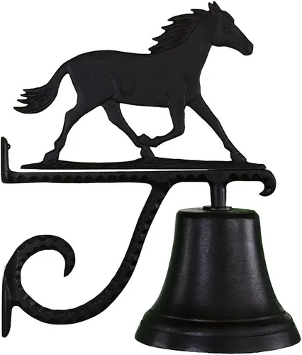 Vista 12 de Montague Metal Products Campana de fundición con oso negro