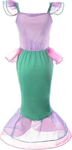Vista 3 de Padete Vestido de fiesta de lentejuelas para niña de manga larga