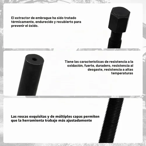 Vista 5 de RYANSTAR RACING Herramienta de Extracción de Embrague Primario de Servicio Pesado Extractor de Embrague Accesorios John Deere Gator Compatible